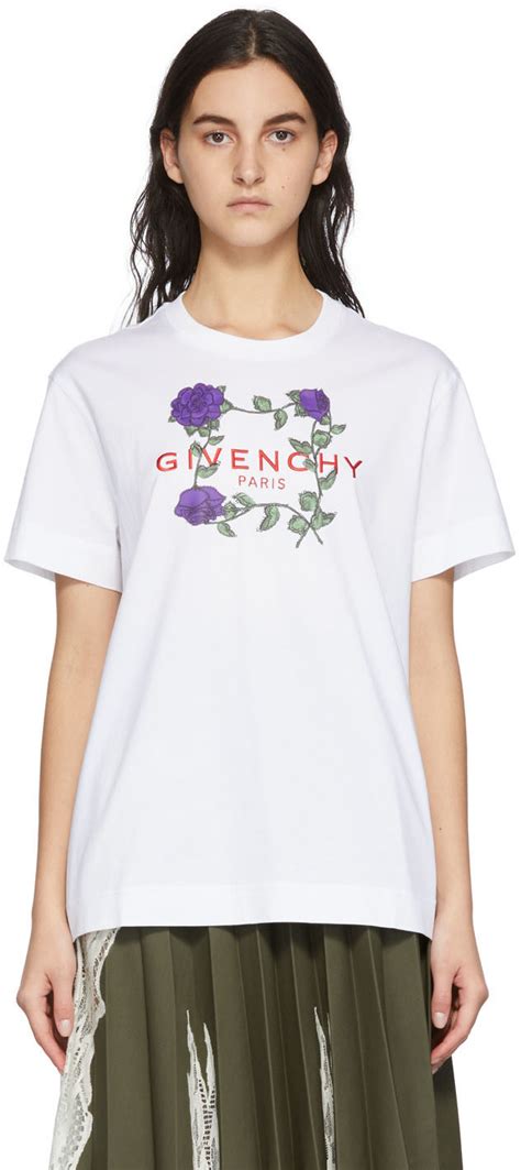 roses star givenchy t shirt